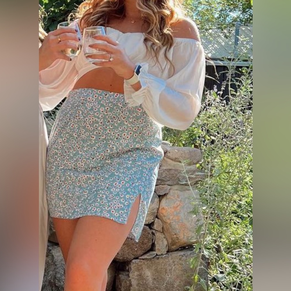 Floral skirt
